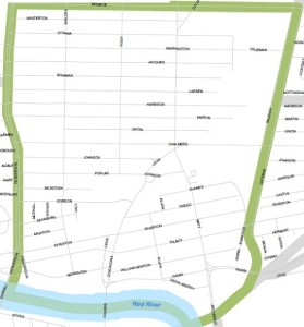 Chalmers Area Map