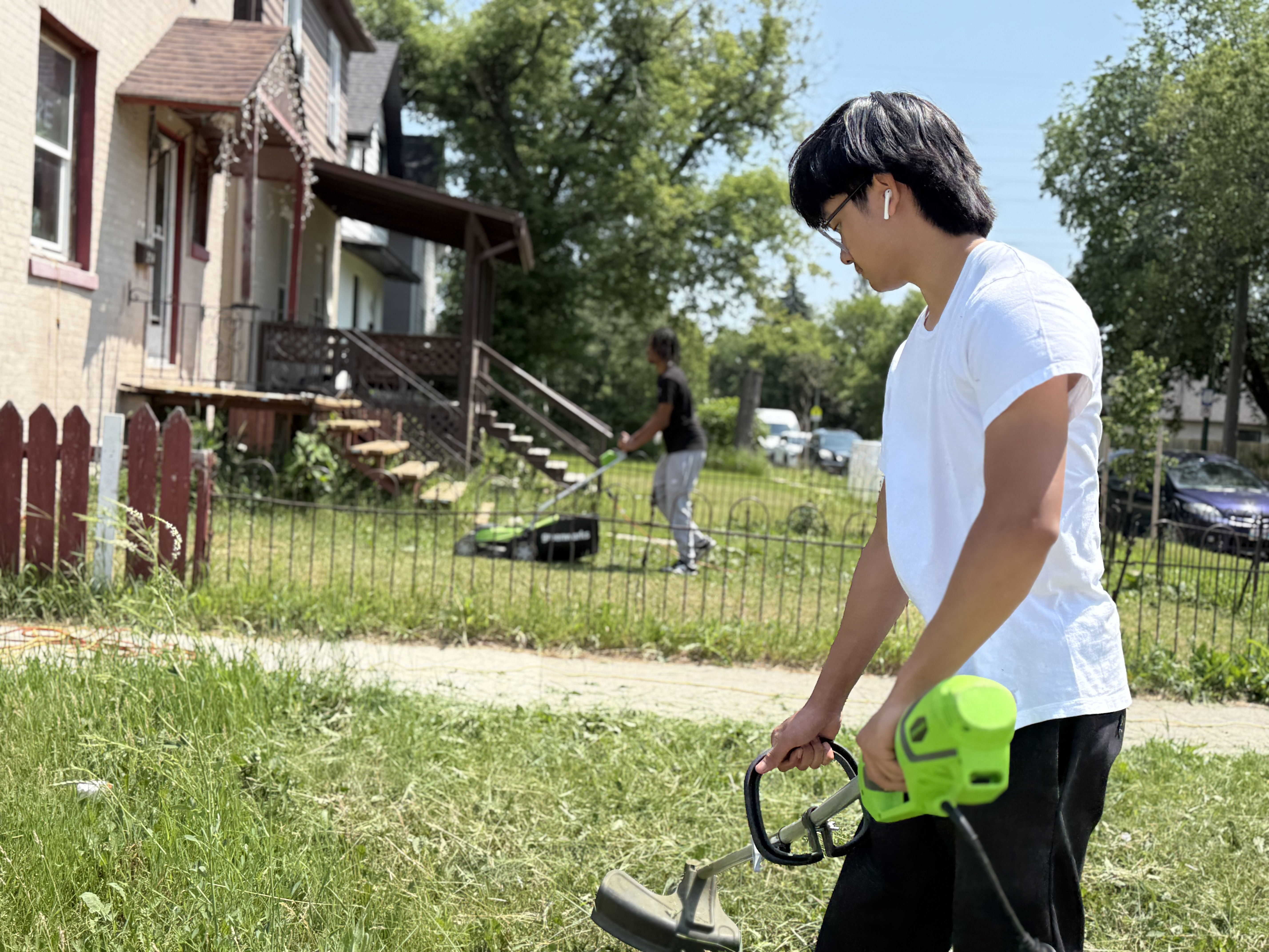 Green Team yard work